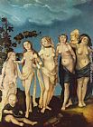 Hans Baldung The Seven Ages of Woman painting